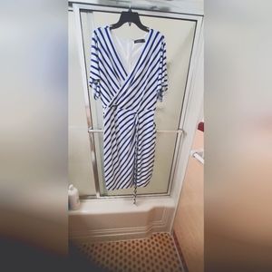 NWT Lauren by Ralph Lauren Multicolor Dress; Sz14; Short Sleeves;KneeLength, $80